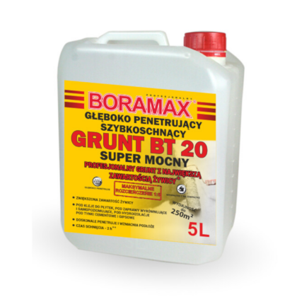 Грунтівка глибокопроникаюча BORAMAX BT20 (1:5)  5л