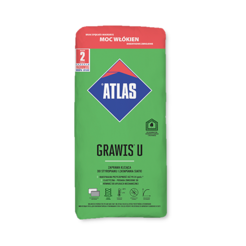 Клей для армуючої сітки ATLAS GRAWIS U 25кг